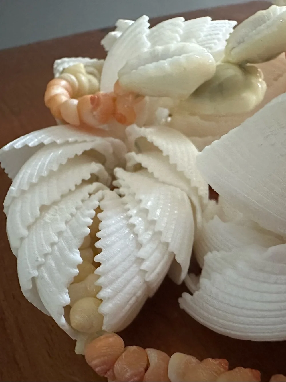 Vintage Tahitian Sunrise Chunky Lei